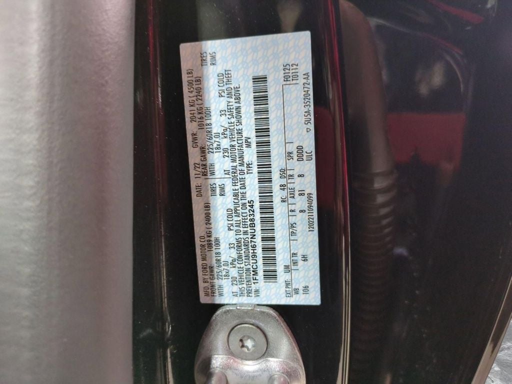 2022 Ford Escape SEL