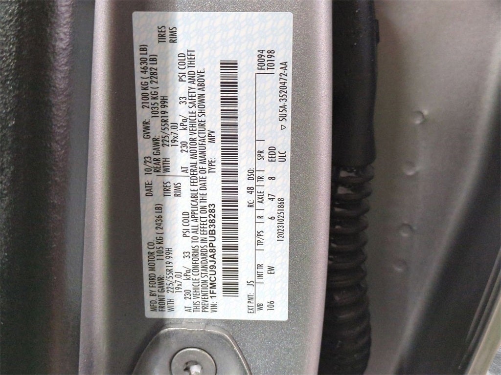 2023 Ford Escape Platinum