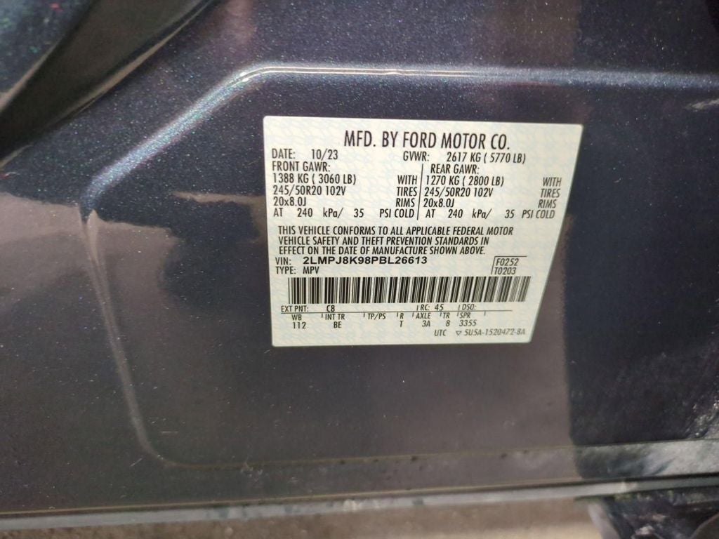 2023 Lincoln Nautilus Reserve