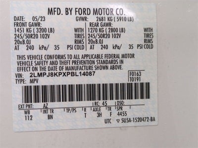 2023 Lincoln Nautilus Reserve