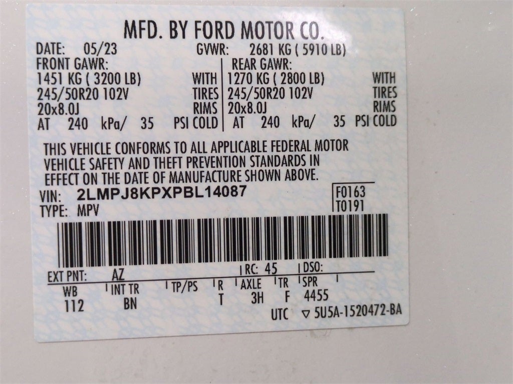 2023 Lincoln Nautilus Reserve