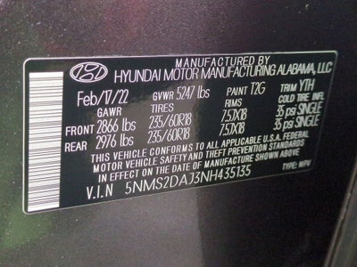 2022 Hyundai Santa Fe SEL