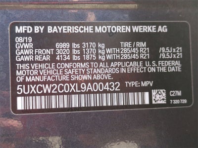 2020 BMW X7 xDrive40i