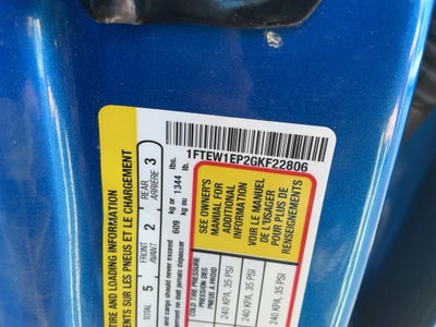 2016 Ford F-150 Lariat