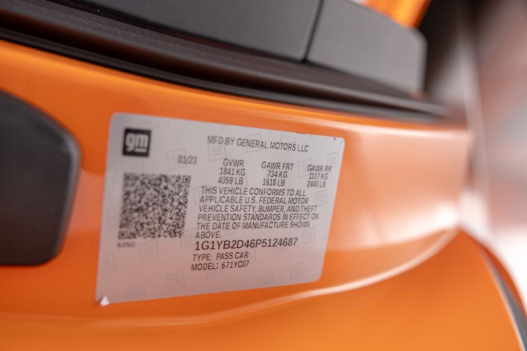 2023 Chevrolet Corvette Stingray 2LT