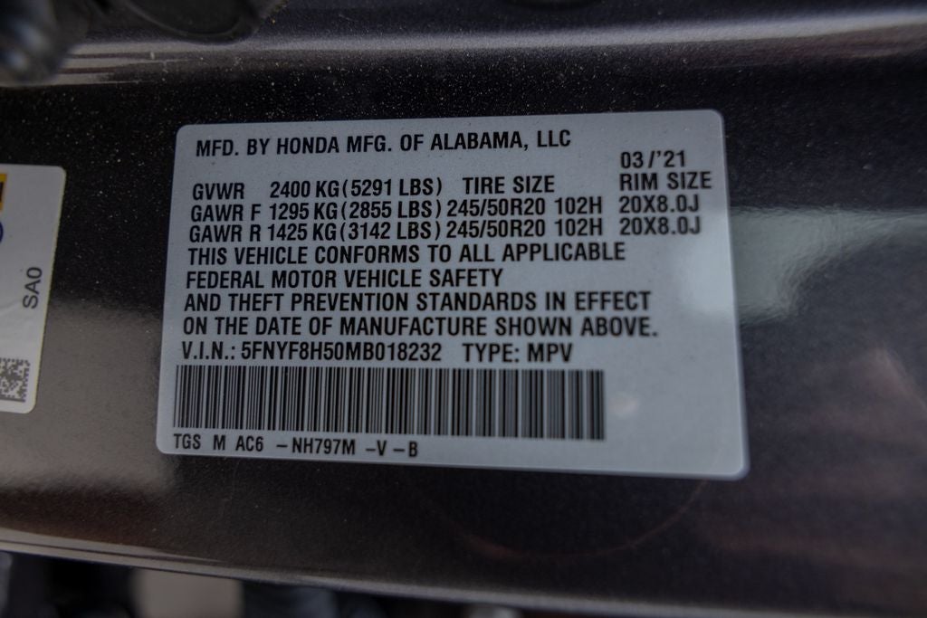 2021 Honda Passport EX-L