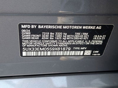 2025 BMW X7 M60i