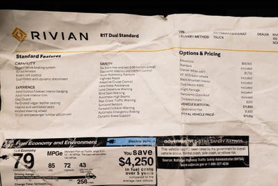 2025 Rivian R1T Adventure Dual Motor Standard Pack