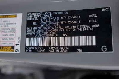 2025 Lexus GX 550 Overtrail+