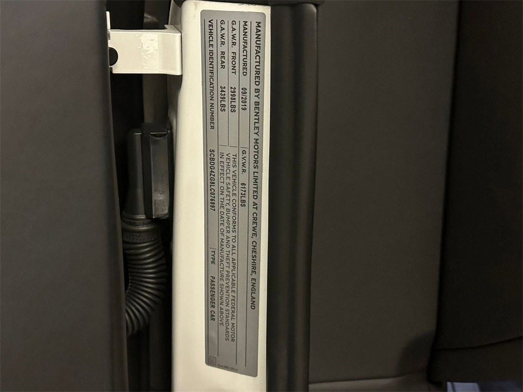 2020 Bentley Continental GT V8