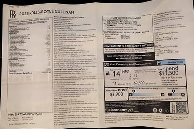2023 Rolls-Royce Cullinan Base