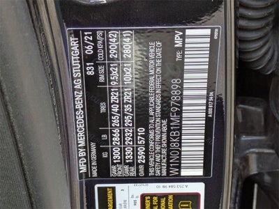 2021 Mercedes-Benz GLC GLC 63 AMG® 4MATIC®