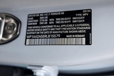 2024 Porsche Macan Base