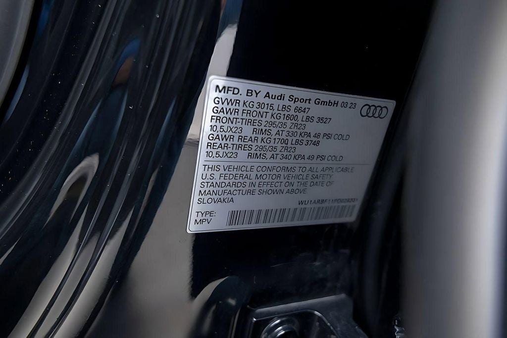 2023 Audi RS Q8 4.0T quattro