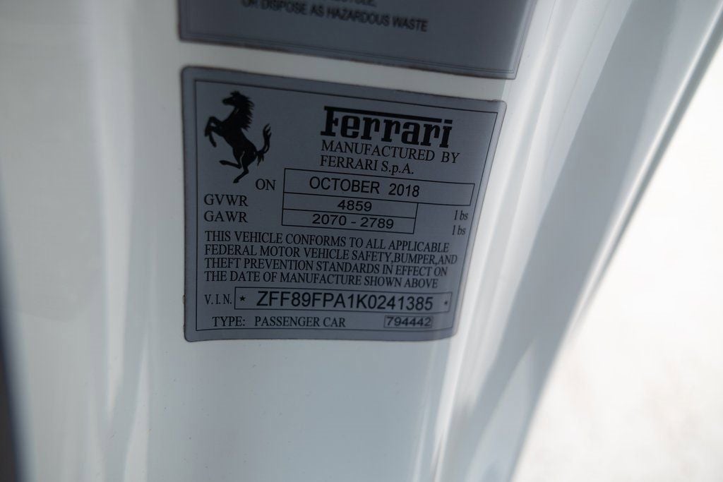 2019 Ferrari Portofino Base