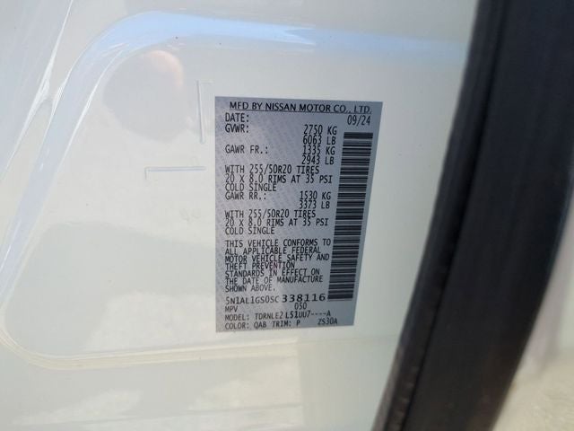 2025 INFINITI QX60 Sensory